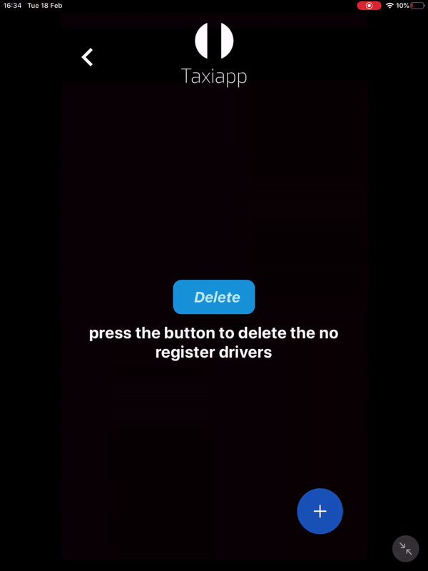 Once you push the button all the drivers register is deleted