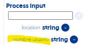 variables en App process