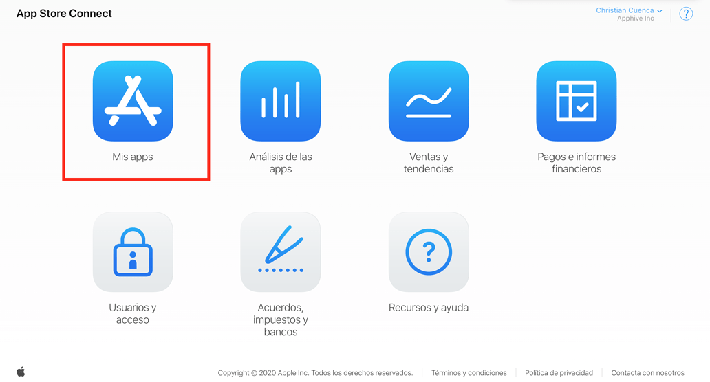 Como Llenar el Formulario de la App Store - Apphive Docs