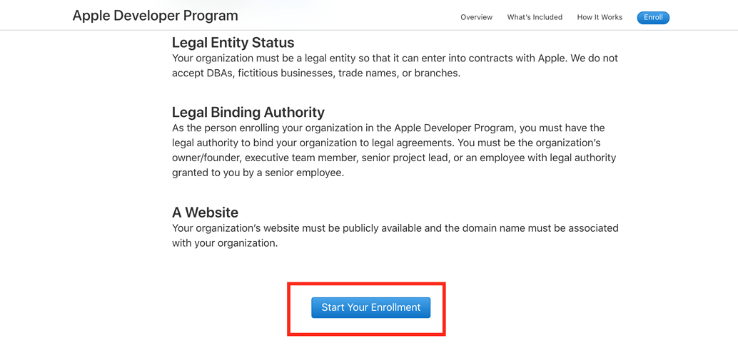 Crear Cuenta de Desarrollador en App Store - Apphive Docs