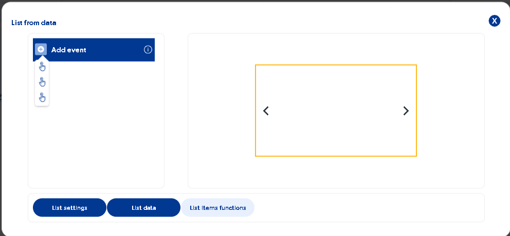 Generate swiper content - Apphive Docs