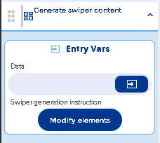 Generate swiper content - Apphive Docs
